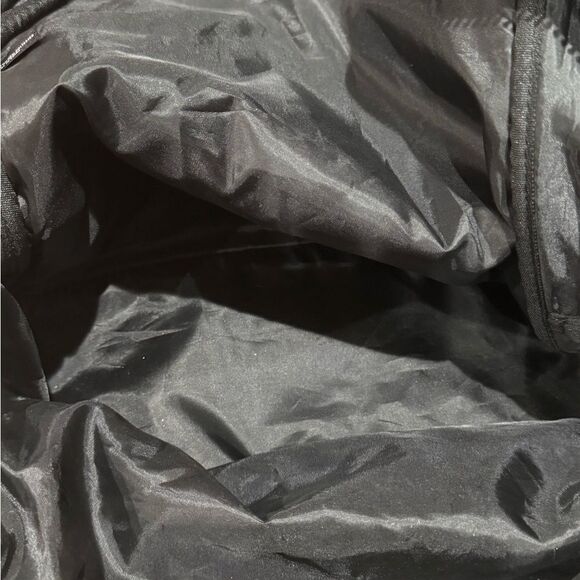 Black MAC Cosmetic Backpack with Silver Zippers - Picture 5 of 8